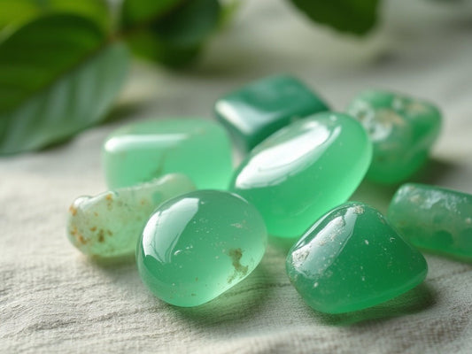 Chrysoprase — Vertus, Propriétés et Bienfaits en Lithothérapie - Pierre porte-bonheur