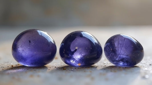 Iolite — Vertus, Propriétés et Bienfaits en Lithothérapie - Pierre porte-bonheur
