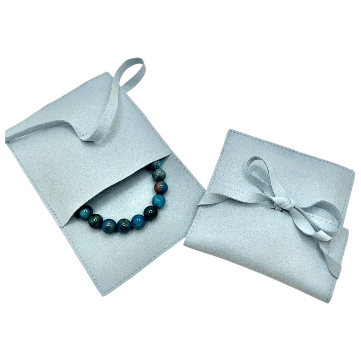 Bracelet Apatite Bleue - Pierre porte - bonheur