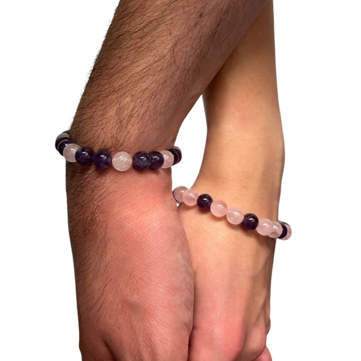 Bracelet Couple Harmonie Duo x2 - Pierre porte - bonheur