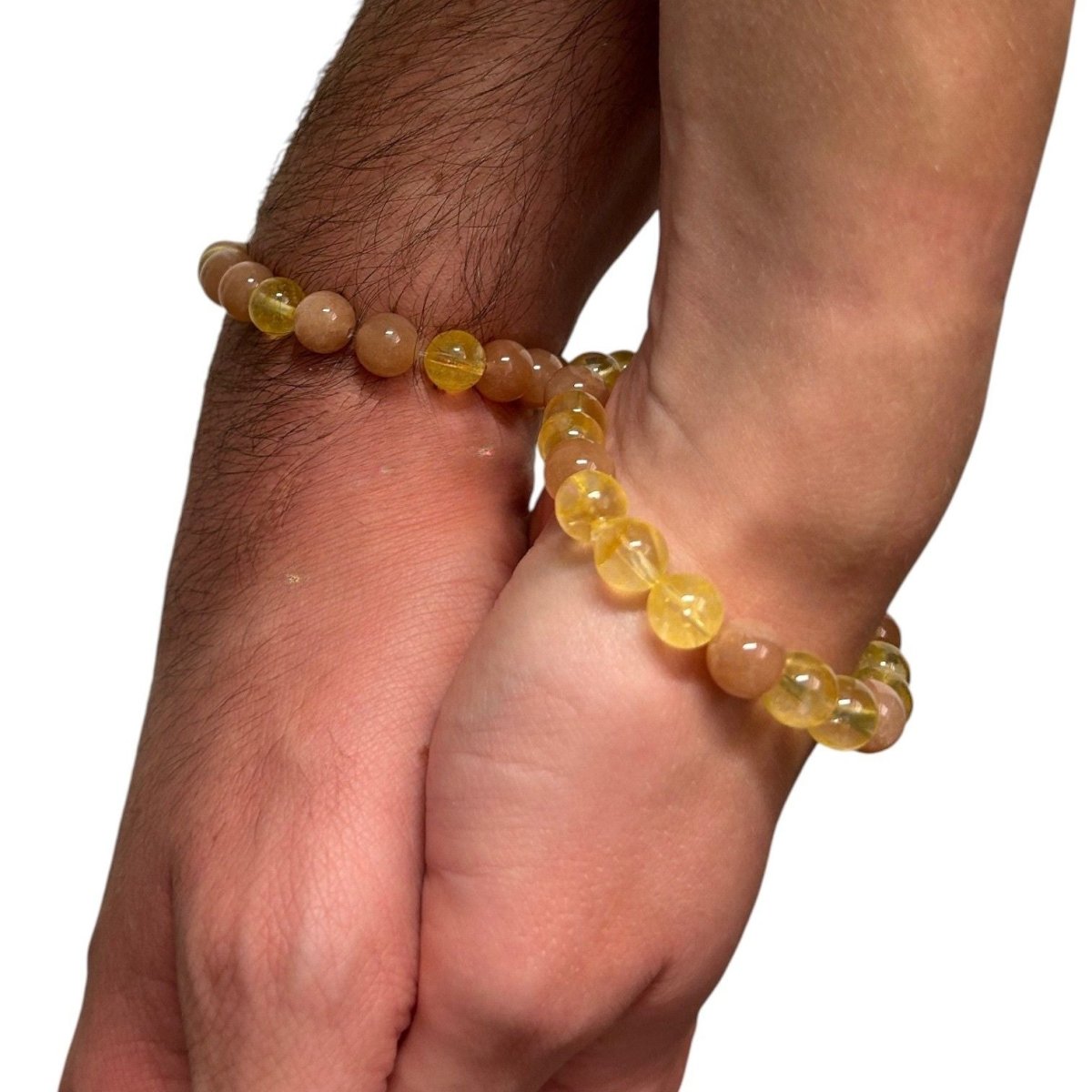 Bracelet Couple Joie Duo x2 - Pierre porte - bonheur