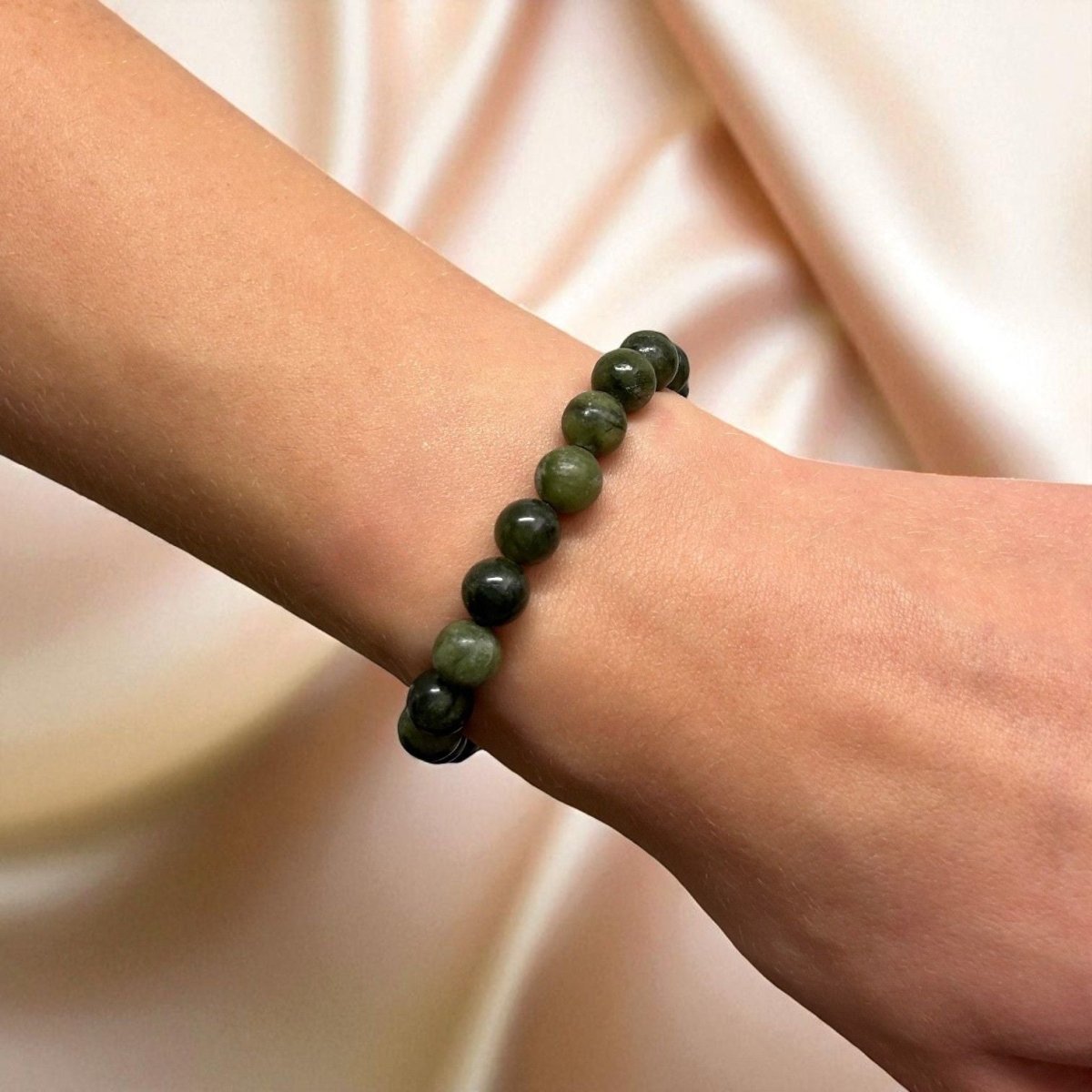 Bracelet Jade Chinois - Pierre porte - bonheur