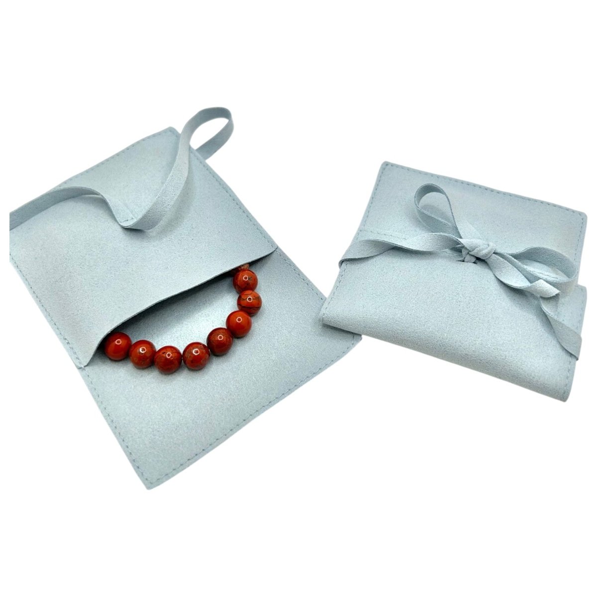 Bracelet Jaspe Rouge - Pierre porte - bonheur