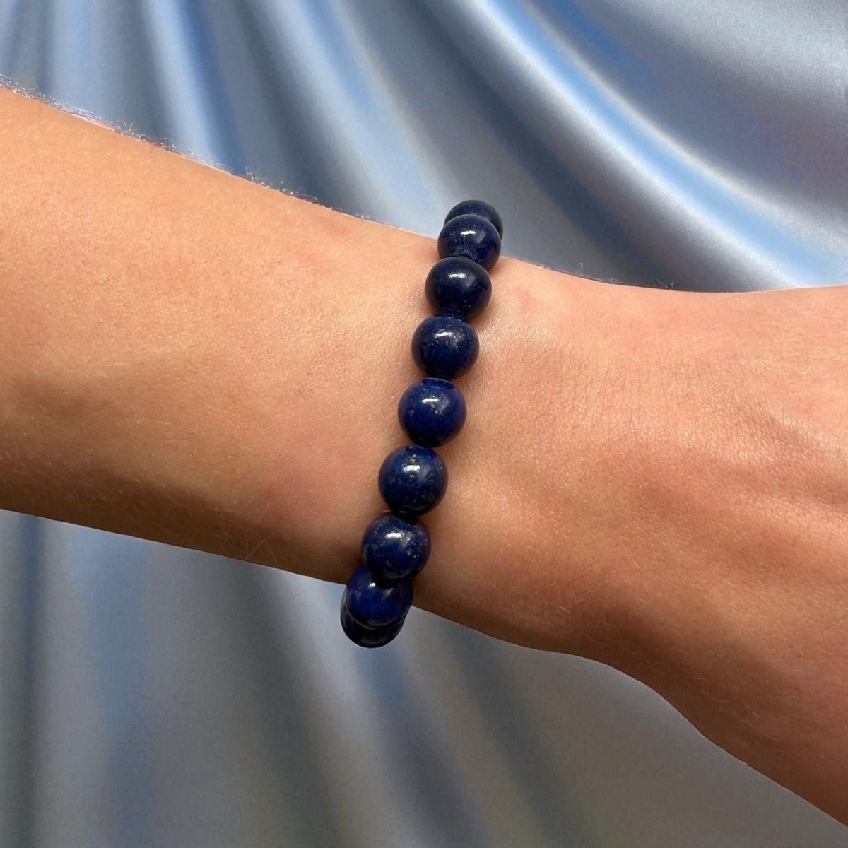 Bracelet Lapis Lazuli - Pierre porte - bonheur