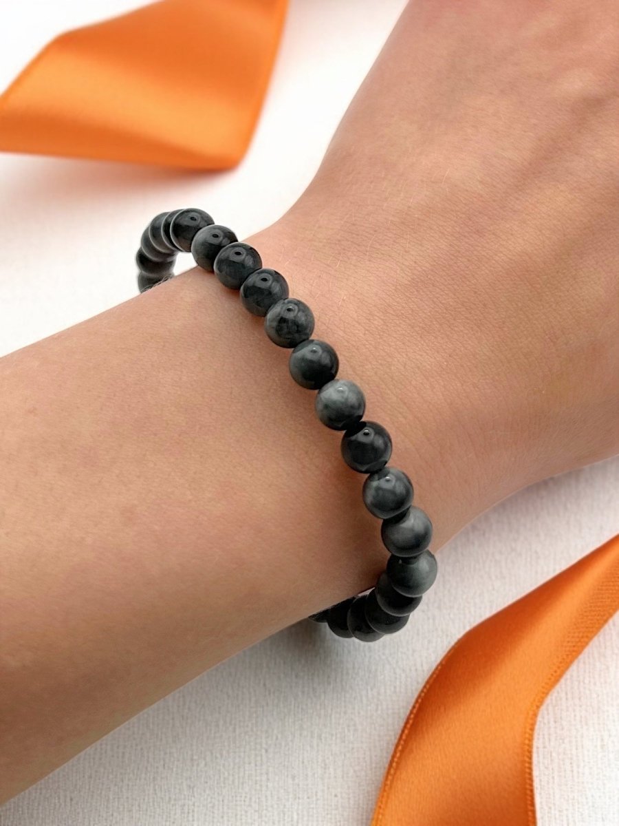 Bracelet Oeil de Chat - Pierre porte - bonheur