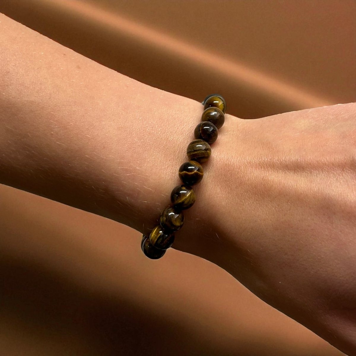 Bracelet Oeil de Tigre - Pierre porte - bonheur