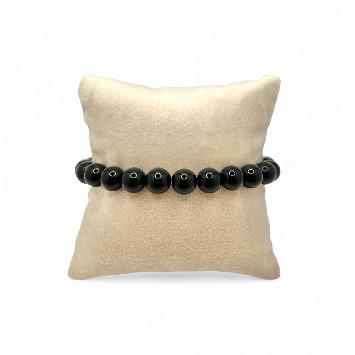 Bracelet Onyx - Pierre porte - bonheur