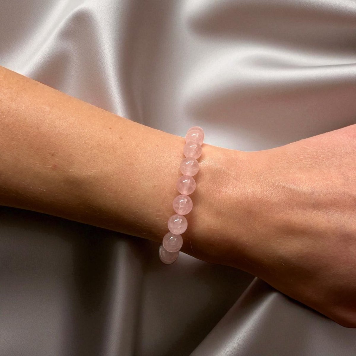 Bracelet Quartz Rose - Pierre porte - bonheur