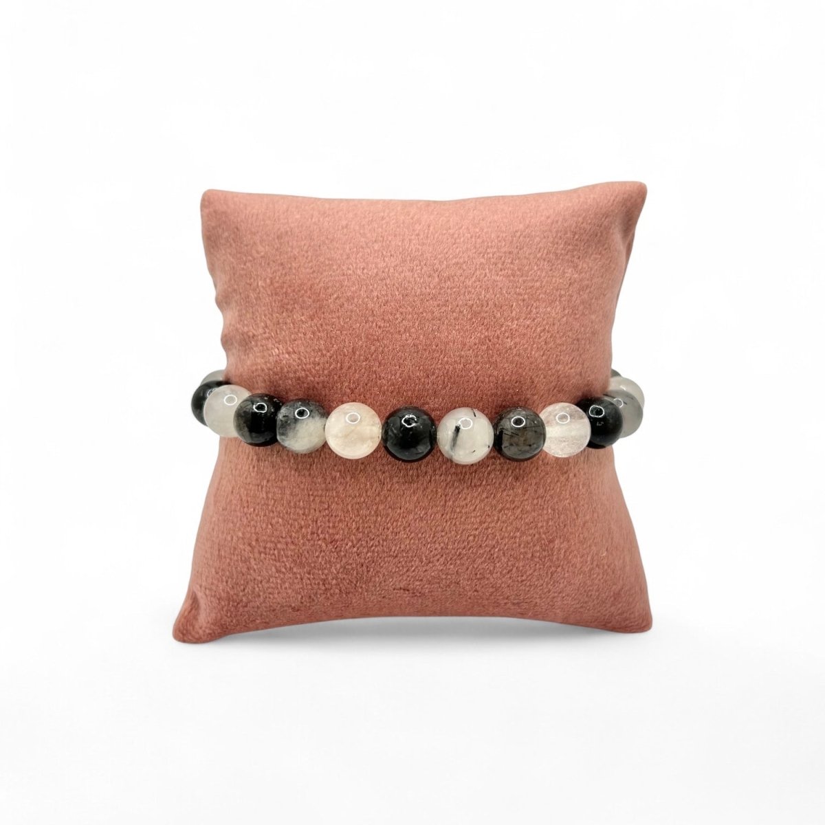 Bracelet Quartz Rutile - Pierre porte - bonheur