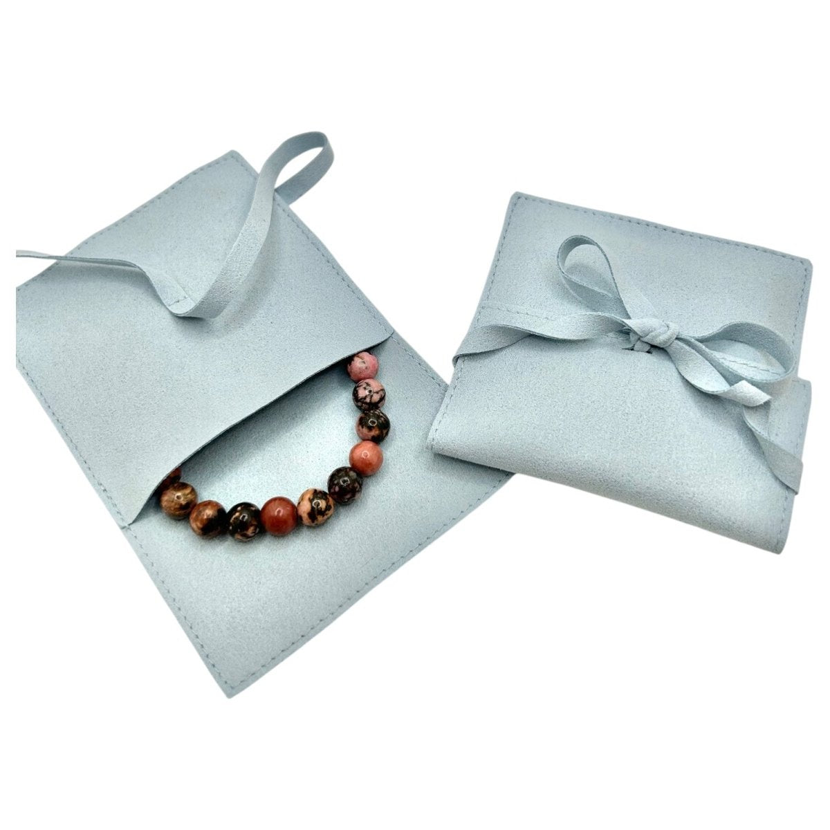 Bracelet Rhodonite - Pierre porte - bonheur
