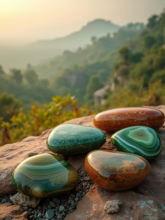 Agate Indienne — Vertus, Propriétés et Bienfaits en Lithothérapie - Pierre porte-bonheur