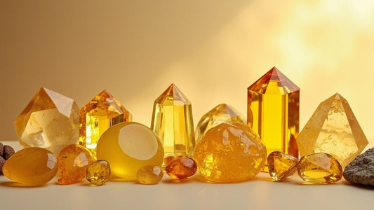 Top 10 des pierres naturelles Jaunes - Pierre porte-bonheur