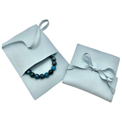 Bracelet Apatite Bleue - Pierre porte - bonheur