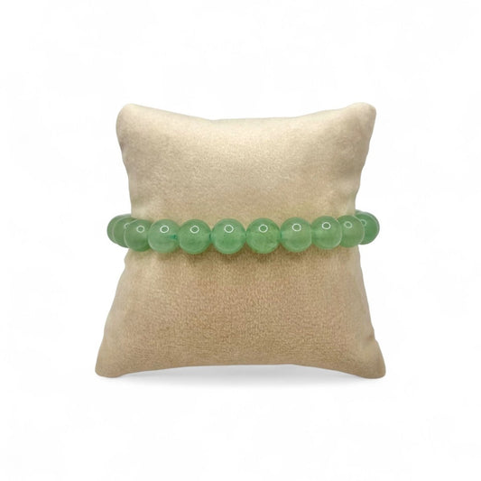 Bracelet Aventurine Verte - Pierre porte - bonheur