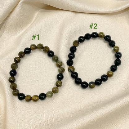 Bracelet Couple Protection Duo x2 - Pierre porte - bonheur