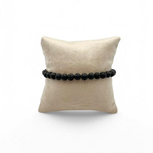 Bracelet Lave - Pierre porte - bonheur