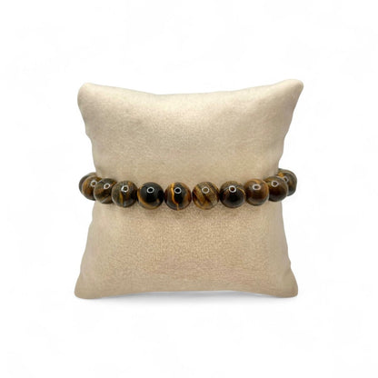 Bracelet Oeil de Tigre - Pierre porte - bonheur