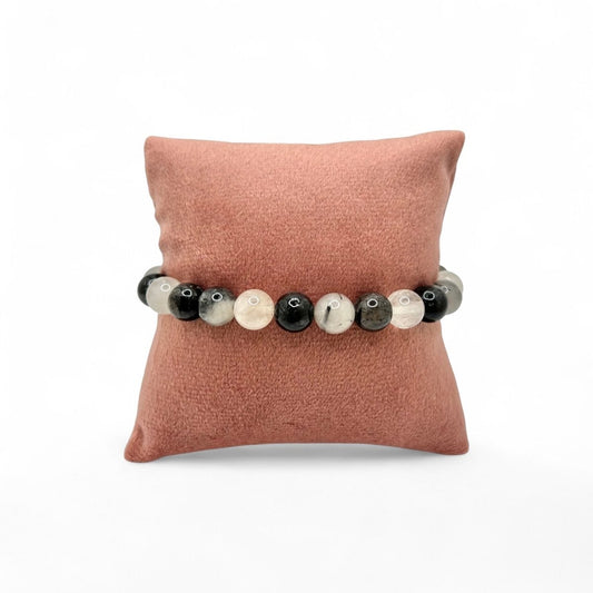 Bracelet Quartz Rutile - Pierre porte - bonheur