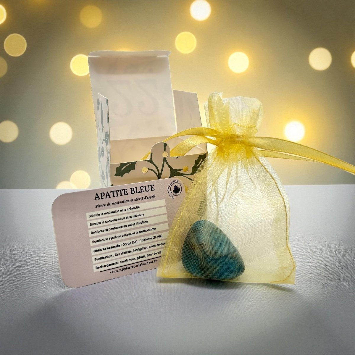 Calendrier Avent Bijoux & Pierres Naturelles – Vertus Énergétiques - Pierre porte - bonheur