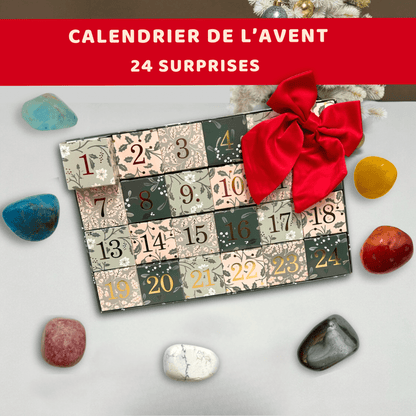 Calendrier Avent Pierres Naturelles – Vertus Énergétiques - Pierre porte - bonheur