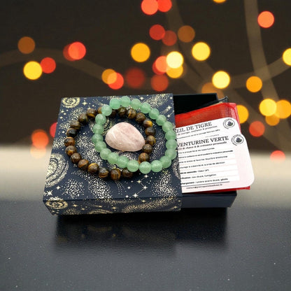 Coffret Cadeau – Chance, Courage, Amour - Pierre porte - bonheur