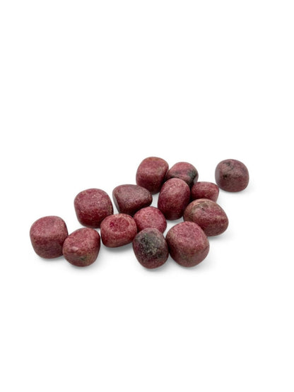 Pierre roulée Rhodonite - Pierre porte - bonheur